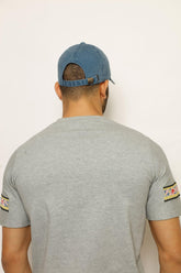 LIVELOUD_MEN'S CAP, CAP, CORADO, accessories, cap, denim blue, men, coradomoda, coradomoda.com